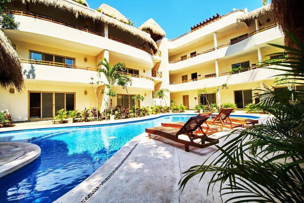 Puerta Zama - Luxury Apartments Tulum Eksteriør billede